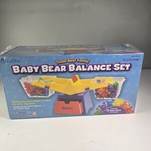Learning Resources Three Bear Family Baby Bear Balance Set Educational Toy NEW